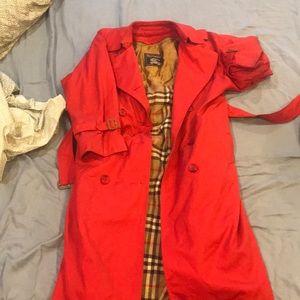 Burberry trench coat